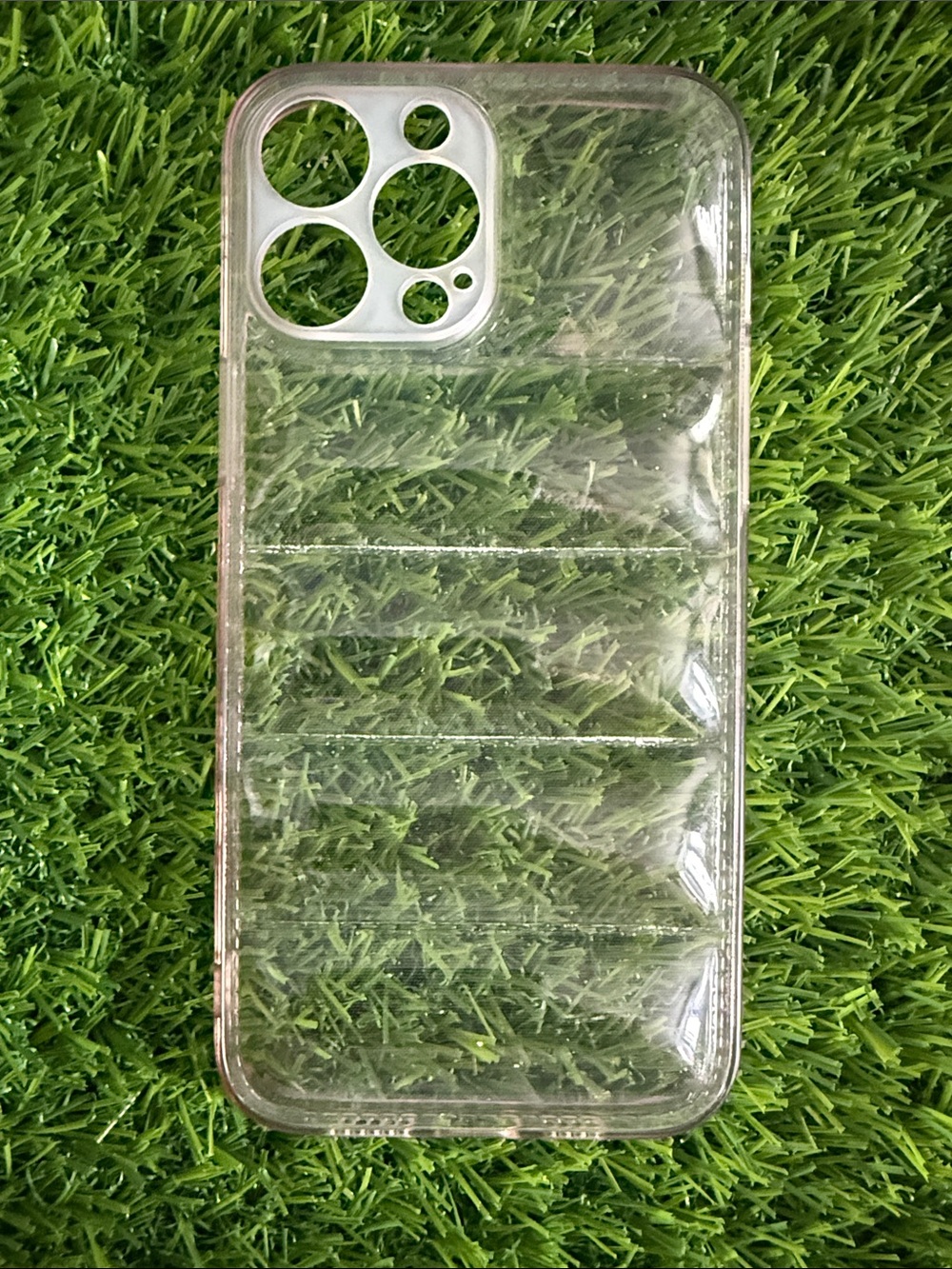 Clear Transparent Bubble Protective iPhone 13 Pro Max Case - Clear